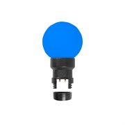 NEON-NIGHT Лампа шар 6 LED для белт-лайта, цвет: Синий, Ø45мм, синяя колба 405-143