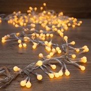 NEON-NIGHT Гирлянда "Мишура LED" 3 м прозрачный ПВХ, 288 диодов, цвет желтый 303-601