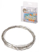 TDM Гирлянда светодиодная "Роса50" 50LED, 5м, 3000К, 3хАА, SQ0361-0052