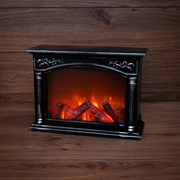 NEON-NIGHT Светодиодный камин "Классика" с эффектом живого огня 33х12х24 см, батарейки 3хС (не в комплекте) или от USB (в комплекте) 511-030