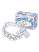 TDM Гирлянда светодиодная СГ100Б10, белая, 10м, 8 режимов, 250 В, SQ0361-0039