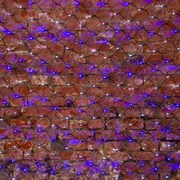NEON-NIGHT Гирлянда "Сеть" 2х1,5м, черный ПВХ, 288 LED Белые/Синие 215-022