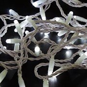 NEON-NIGHT Гирлянда Нить 10м, с эффектом мерцания, белый ПВХ, 230В, цвет: Белый 305-265