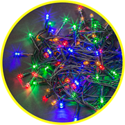 Navigator Гирлянда 61 830 NGF-S01-200RGBY-10-21.5m-230-C8-BL-IP44 61830