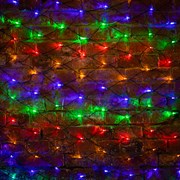 NEON-NIGHT Гирлянда "Сеть" 2х1,5м, черный ПВХ, 240 LED Мультиколор 215-029