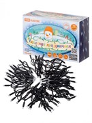 TDM Гирлянда светодиодная СГУ100Б10, 10м, мерц-е, 6500К, каучук чер., посл. подкл, IP65, 250 В, SQ0361-0043