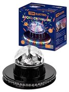 TDM Диско-светильник ДС-01, 4,5 Вт, многоцвет., горизонт. и вертик. проекции, 220 В, черный SQ0361-0504