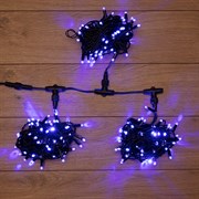 NEON-NIGHT Гирлянда "LED ClipLight" 24V, 3 нити по 10 метров, цвет диодов Синий 323-313