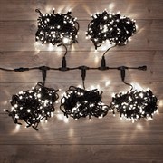 NEON-NIGHT Гирлянда "LED ClipLight" 24V, 5 нитей по 20 метров, цвет диодов Белый, Flashing (Белый) 323-605