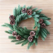 NEON-NIGHT Еловый венок с шишками Ø 45см, Литой 307-144