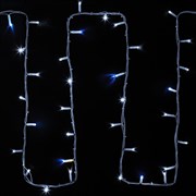 NEON-NIGHT Гирлянда модульная "Дюраплей LED" 20м 200 LED белый каучук , мерцающий "Flashing" (каждый 5-й диод), Белая 315-185