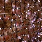 NEON-NIGHT Гирлянда "Светодиодный Дождь" 2х3м, постоянное свечение, черный провод "КАУЧУК", 230 В, диоды БЕЛЫЕ, 760 LED 237-145