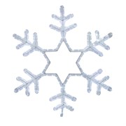 NEON-NIGHT Фигура световая "Снежинка" цвет белый, размер 55*55 см, мерцающая 501-337