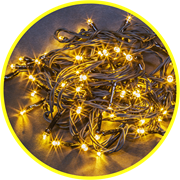 Navigator Гирлянда 61 823 NGF-S01-100WW-10-9.5m-230-C8-BL-IP44 61823