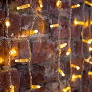 NEON-NIGHT Гирлянда "Светодиодный Дождь" 2х1,5м, эффект мерцания, прозрачный провод, 230 В, диоды ТЕПЛЫЙ БЕЛЫЙ, 360 LED 235-316