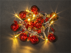 Navigator Гирлянда 80 720 NGF-D015-10WW-2AA (красные шарики 1.2м TR) 80720