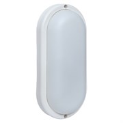 Светильник светодиодный ЖКХ овал ДПО-1002 15Вт 4000K IP65 EKF BKL-1002-V-15-4000