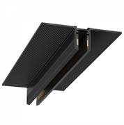 ST LUCE ST066.429.00 Шинопровод встраиваемый SUPER5 под ГКЛ 9 мм Черный Длина 2 000мм ST066.429.00