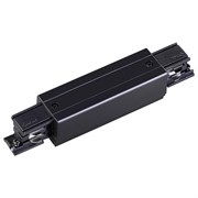 Novotech 135051 NT19 012 черный Соединитель с токопроводом прямой внешний для трехфазного шинопровода IP20 22 135051