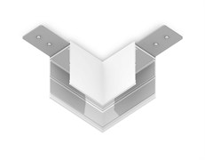Ambrella Коннектор угловой для накладного шинопровода Magnetic 220V GL1031 WH белый 80*80*52 (соединители в комплекте) GL1031