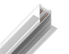 Ambrella Шинопровод встраиваемый под ГКЛ 12,6мм Magnetic 220V GL1009 WH белый IP20 2000*62.5*56 (заглушки в комплекте) GL1009