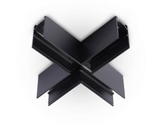 Ambrella Коннектор X-образный для накладного шинопровода Magnetic GL3376 BK черный 170*170*53.7 GL3376