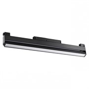 Novotech 358541 SHINO NT21 000 черный трековый светильник для низковольного шинопровода IP20 LED 4000K 24W 48V FLUM 358541