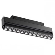 Novotech 358543 SHINO NT21 000 черный трековый светильник для низковольного шинопровода IP20 LED 4000K 12W 48V FLUM 358543