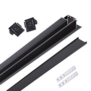 Novotech 135199 SHINO NT23 000 черный Низковольтный шинопровод для встраиваемого монтажа в ГКЛ 2м IP20 48V SMAL 135199