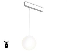 Ambrella Светильник светодиодный диммируемый для шинопровода Magnetic 220V GL1441 WH/FR белый/белый матовый IP20 10W 3000K-6400K 120° D120 H1500 (Без GL1441