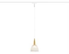 Ambrella Светильник светодиодный трековый для шинопровода Magnetic Ultra Slim GV1652 WH/GD белый/золото IP20 9W 4200K 48V 24° D115*1500 GV1652