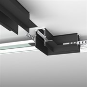 Elektrostandard Slim Magnetic Коннектор угловой для встраиваемого шинопровода под ГКЛ 9,5мм (черный) 85214/00 a067508