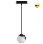 Novotech 359260 SHINO NT23 052 черный Трековый светильник для низковольтного шинопровода IP20 LED 10W 48V 800Лм 3000К SMAL 359260