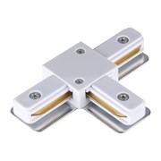 Novotech 135143 PORT NT22 белый Соединитель с токопроводом "T" для однофазного двухжильного шинопровода IP20 220V 135143