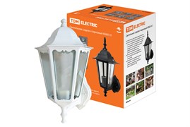 TDM Светильник 6060-21 садово-парковый шестигранник, 60Вт, вверх, белый SQ0330-0061