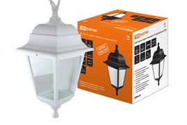 TDM Светильник садово-парковый НСУ 04-60-001 четырехгранник, подвес, пластик, белый SQ0330-0736