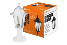 TDM Светильник садово-парковый НТУ 06-60-001 шестигранник, стойка, пластик, белый SQ0330-0732