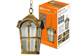 TDM Светильник садово-парковый "Братья Гримм" 100 Вт, подвес, шагрень/бронза, Е27 SQ0330-0095