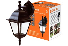 TDM Светильник 4060-12 садово-парковый четырехгранник, 60Вт, вниз, бронза SQ0330-0032