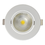 Jazzway Прожектор PSP-R 8552R 5W 4000K 30° встр/круг White IP40 .1038074