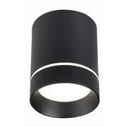 ST LUCE  ST115.442.07 Светильник потолочный Черный LED 1*7W 4000K 490Lm Ra>90 120о IP20 D79xH100 170-240V ST115.442.07