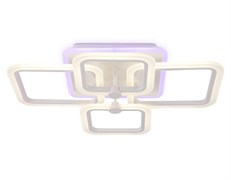 Ambrella Потолочный светодиодный светильник с пультом FA533/2+2 WH белый 105W 770*540*120 (ПДУ РАДИО 2.4) FA533