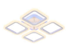 Ambrella Светильник потолочный светодиодный с пультом FA441/4 WH белый 72W 520*520*80 (ПДУ РАДИО 2.4G) FA441