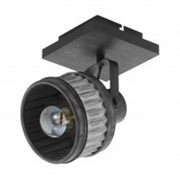 Eglo TURROCK Настенно-потолочный светильник TURROCK, 1Х28W, E27, L160, H225, А310, сталь, серая патина/черн 43444