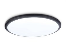 Ambrella Потолочный светодиодный светильник FZ1235 BK черный IP44 48W 6400К D450*55 (Без ПДУ) FZ1235