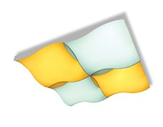 Ambrella Потолочный светодиодный светильник с пультом FP2354 WH белый 144W 540*540*90 (ПДУ РАДИО 2.4) FP2354