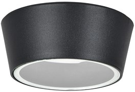 IEK Светильник уличный 5104 потолочный GX53 IP65 черный LT-UPU0-5104-GX53-1-K02