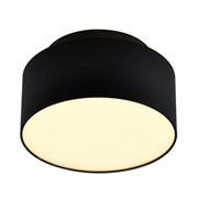 ST LUCE ST166.442.17 Светильник потолочный Черный LED 1*12+5W 4000K 1 190Lm Ra>90 120 ° IP20 D110xH30 85-265 ST166.442.17
