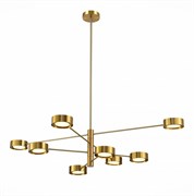 ST LUCE SL6504.302.08 Светильник потолочный Латунь/Латунь LED 8*5W 3000K SL6504.302.08