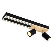 F-Promo 4437-2C, потолочный светильник, L500xW80xH175, 2xGU10x50W, excluded + LEDx8W, 800LM, 4000K, included 4437-2C